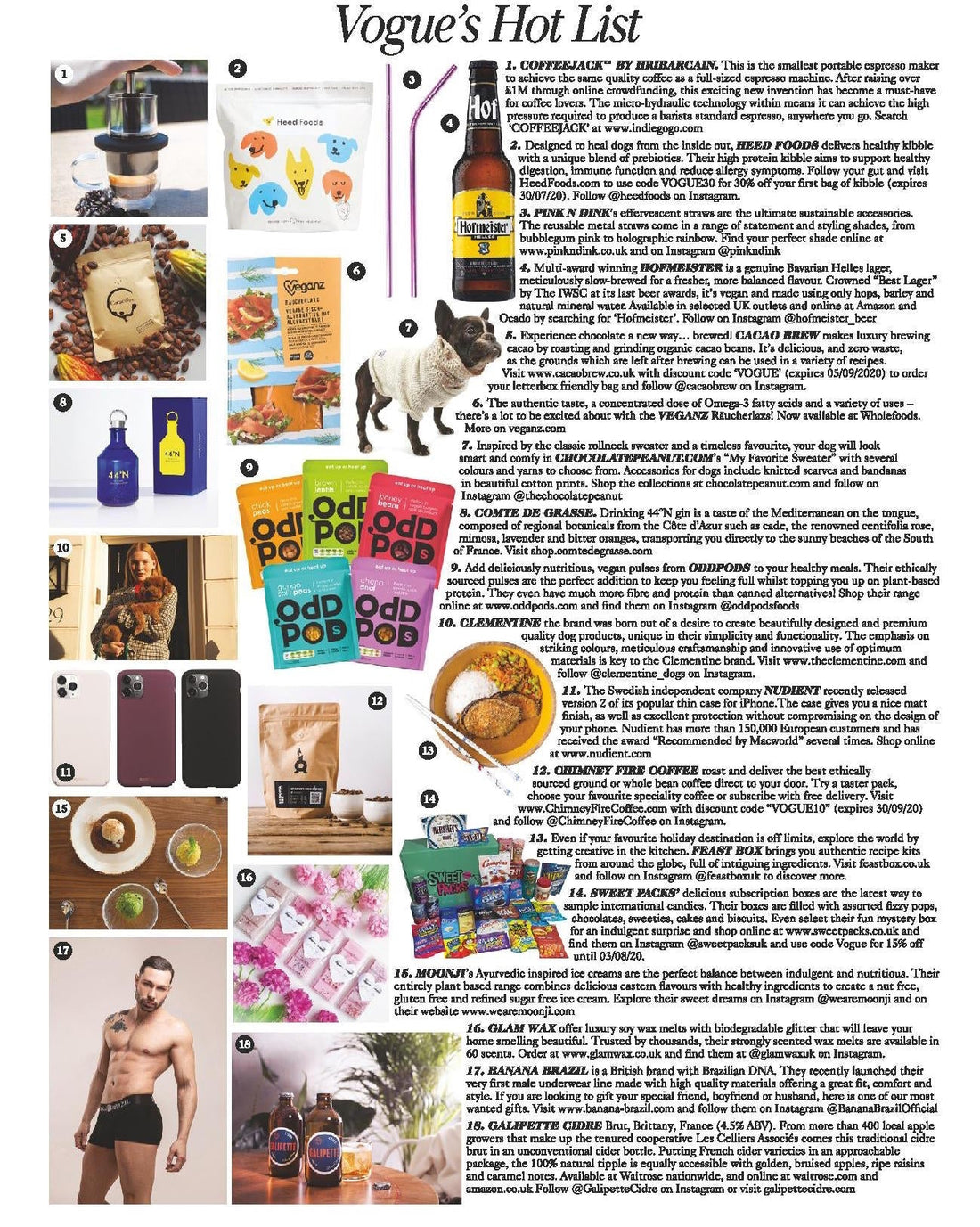 Vogue cacao news