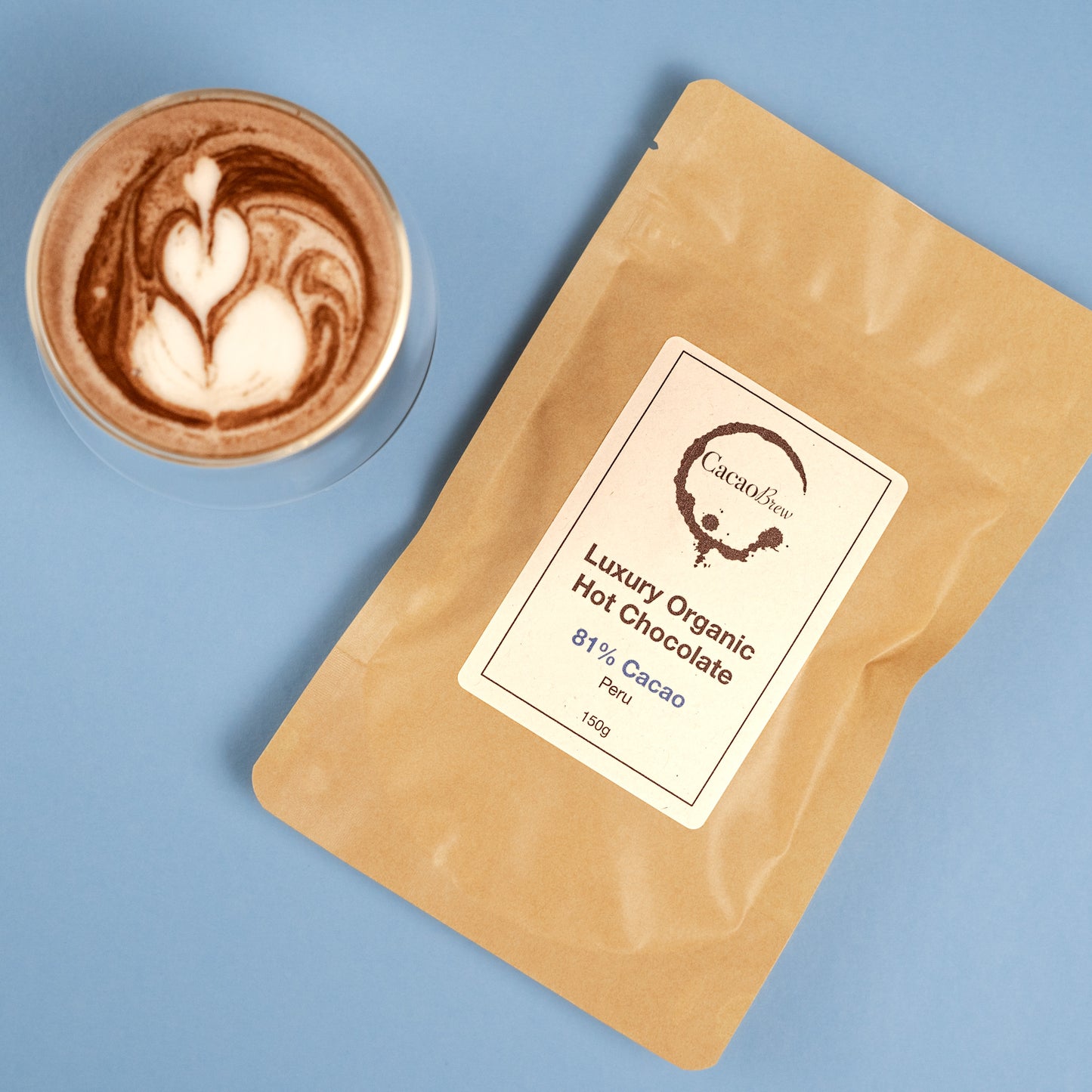 Organic Hot Chocolate 81% . PERU